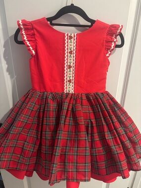 Dollcake Boutique “Gift of Giving” Holiday Dress Size 7
